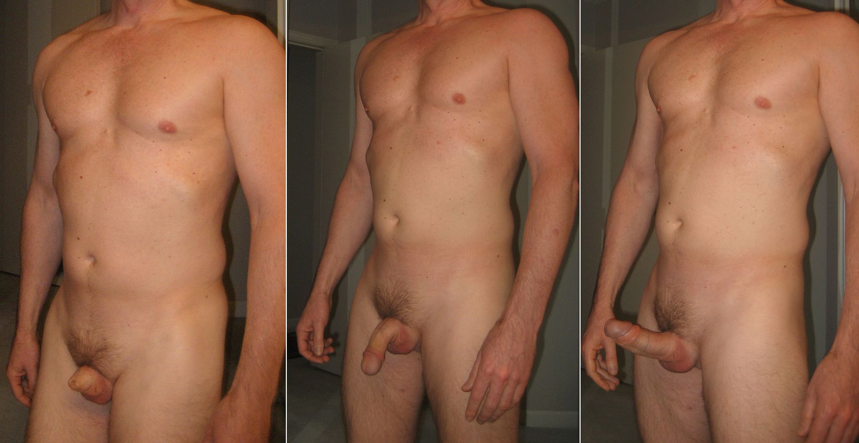 best of Shaved cock erection reality