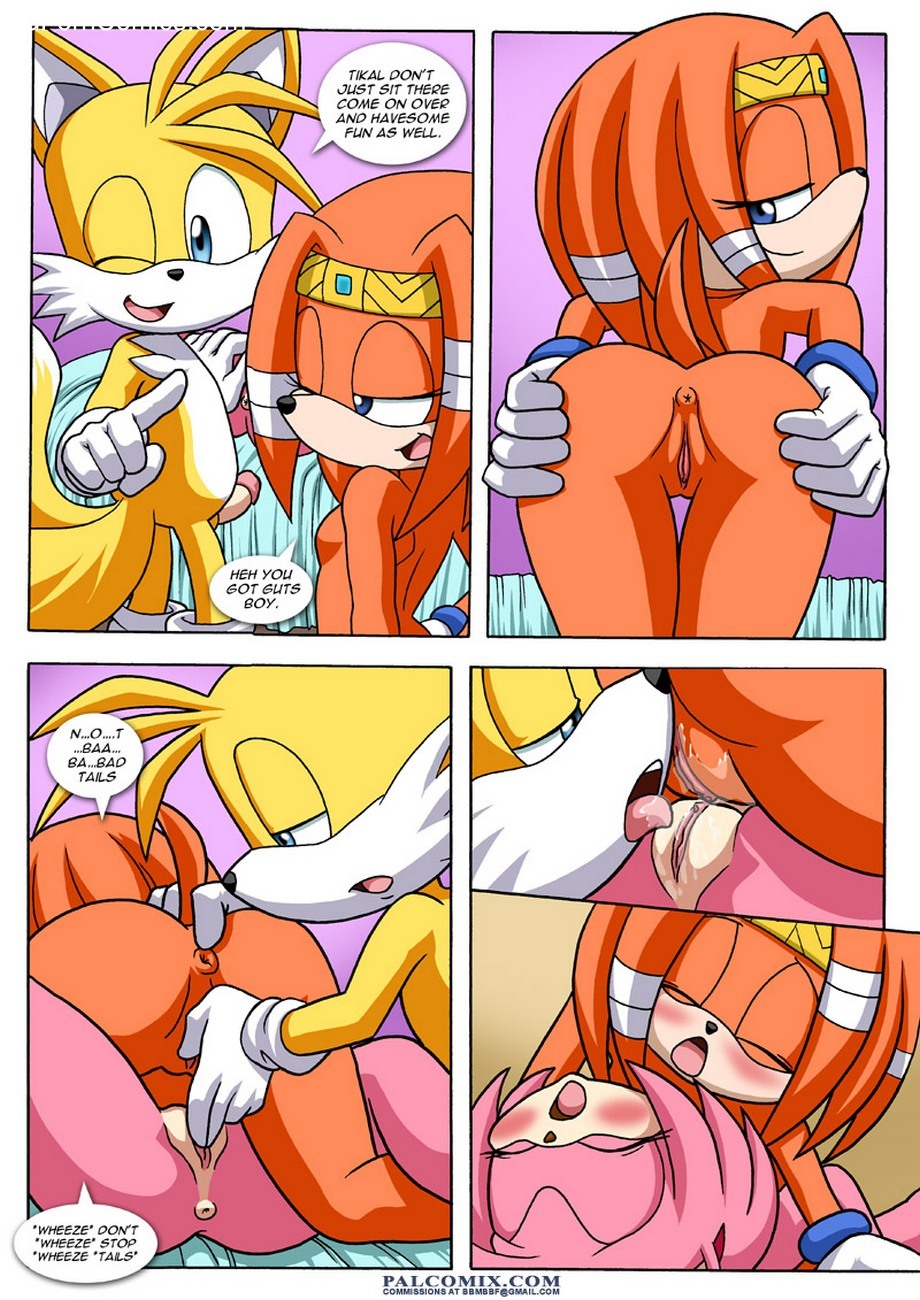 Sultan recomended naked sonic tails x tikal