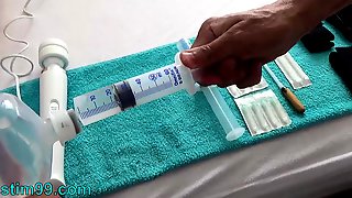 best of Gyno in with pussy injection syringe how