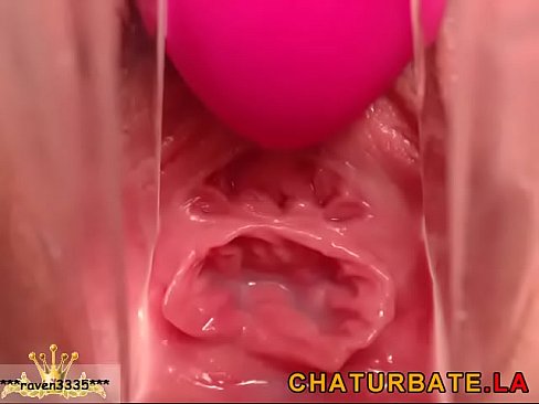 Inside vagina creamy cervix bihg