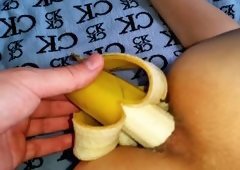 Banana up ass
