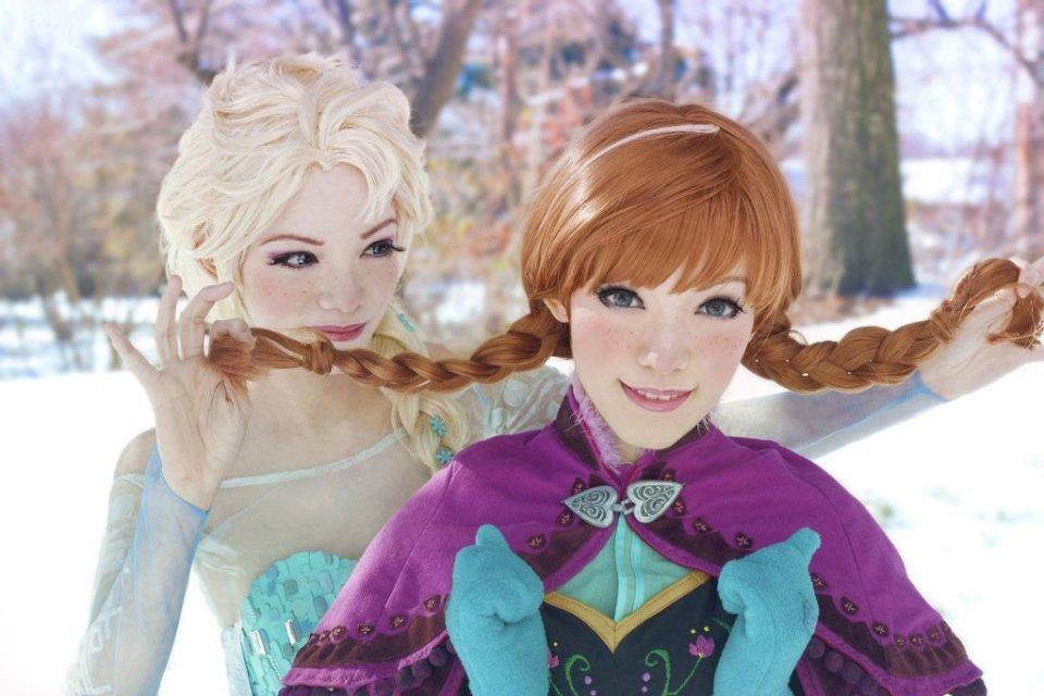 Elsa anna cosplay