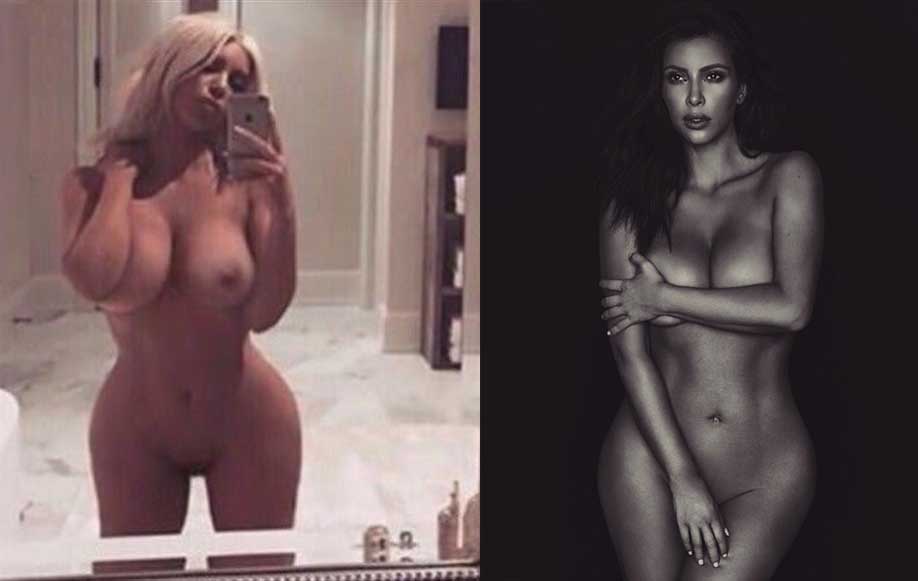Kim kardashian desnuda.