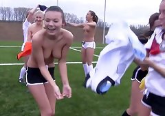 Girl quarterback strip - Real Naked Girls